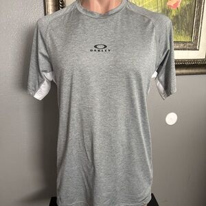 Oakley Men's Heather Gray Short Sleeve Tee